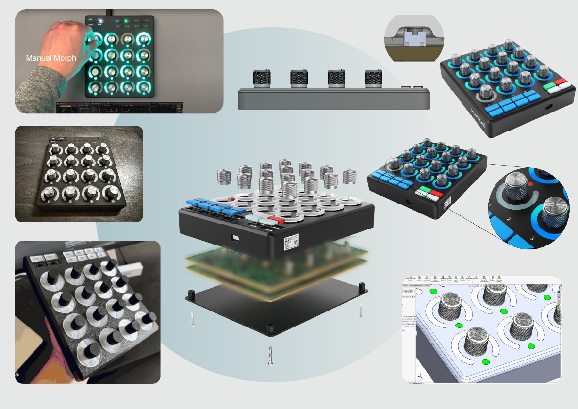 Modern MIDI Timepod real prototype and product design