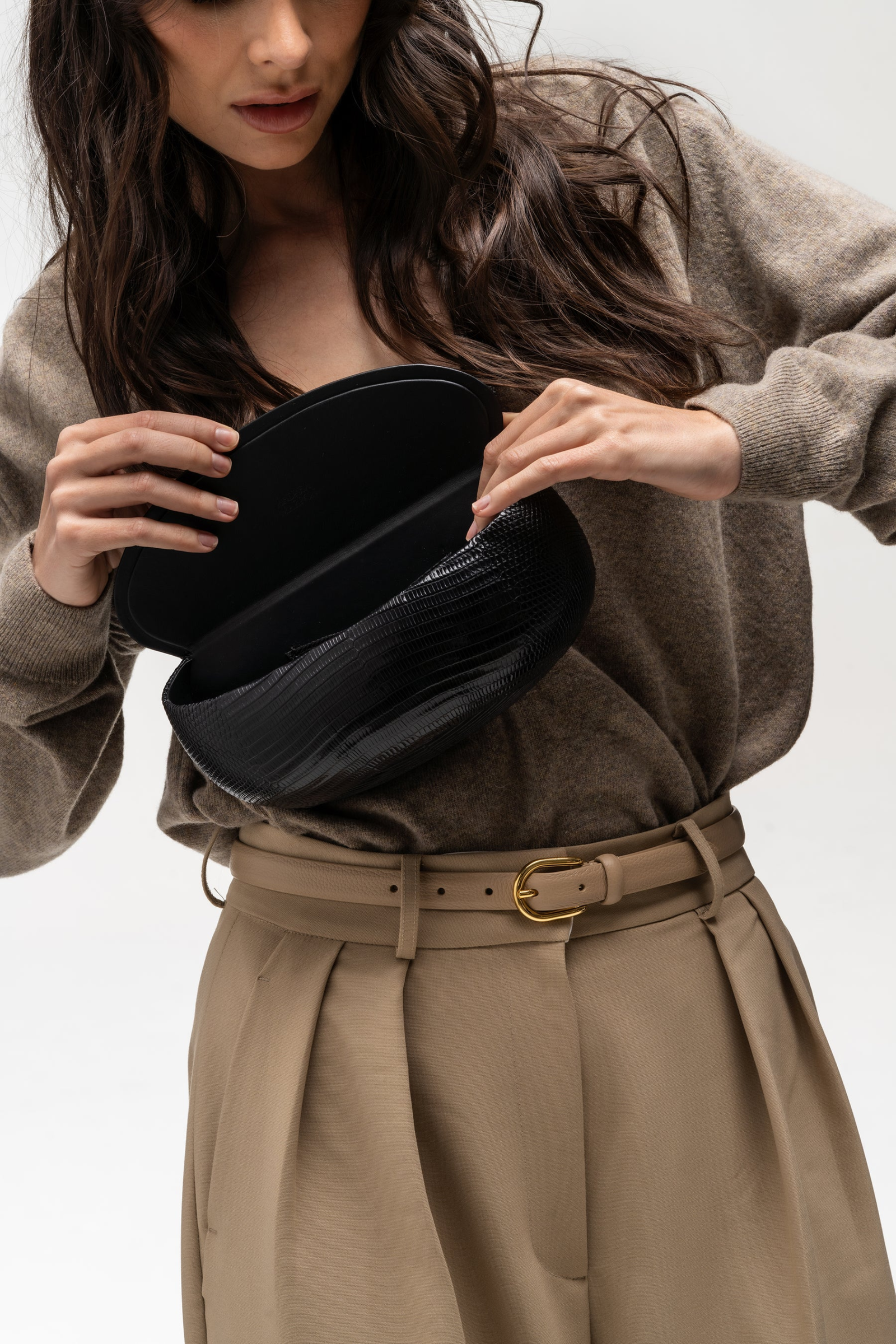 Andrea Marron sculptural handbag