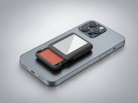 MagSafe Lip Gloss Mirror Phone Attachment